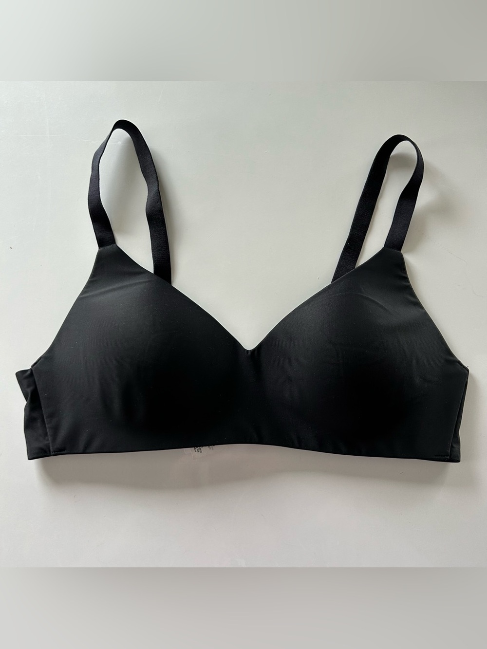 Gymshark Black Seamless T-shirt Bralette Bra - Small